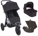 Zestaw 3w1 Baby Jogger City Elite 2 Jet + Gondola + Baby Jogger City Go i-Size Black