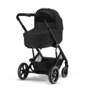 Cybex Balios S Lux BLK Moon Black + Cybex Cot S Gondola (2w1)