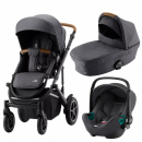 Zestaw 3w1 Britax Romer Smile III Midnight Grey + Gondola + BABY-SAFE iSENS