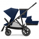 Cybex Gazelle S BLK Navy Blue + Gondola Navy Blue