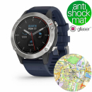 Garmin Quatix 6 [010-02158-91] + OpenStreetMap Topo Polska + Gllaser 3H