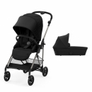 Cybex MELIO 2.0 Deep Black + Gondola Melio 2.0 Deep Black