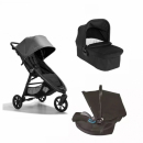 Zestaw Baby Jogger City Mini GT2 Stone Grey + Gondola + Baby Jogger City GO