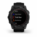 Garmin Fenix 7x Sapphire Solar Czarny Tytan [010-02541-23]