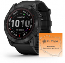 Garmin Fenix 7x Sapphire Solar Czarny Tytan [010-02541-23] + PL TOPO