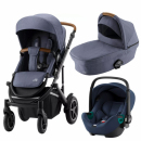 Zestaw 3w1 Britax Romer Smile III Indigo Blue + Gondola + BABY-SAFE iSENS