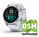 Garmin Fenix 7s Biały [010-02539-03] + OSM Mapa