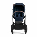 Cybex Balios S Lux SLV Ocean Blue + Cybex Cot S Gondola (2w1)