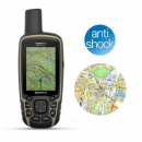 Garmin GPSMAP 65 [010-02451-01] + OpenStreetMap Topo Polska + Folia ochronna Gllaser 5h