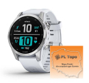 Garmin Fenix 7s Biały [010-02539-03] + PL TOPO