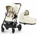 Cybex Balios S Lux TPE Seashell Beige + Cybex Cot S Gondola (2w1)