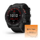 Garmin Fenix 7x Solar Niebieskoszary z czarnym paskiem [010-02541-01] + PL TOPO