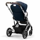 Cybex Balios S Lux SLV Ocean Blue + Cybex Cot S Gondola (2w1)