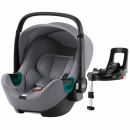 Britax Romer Baby-Safe 3 i-Size 0-13 kg Frost Grey + Baza flex base iSENSE