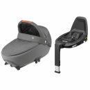 Maxi-Cosi Gondola Jade Sparkling Gray + baza Familyfix3